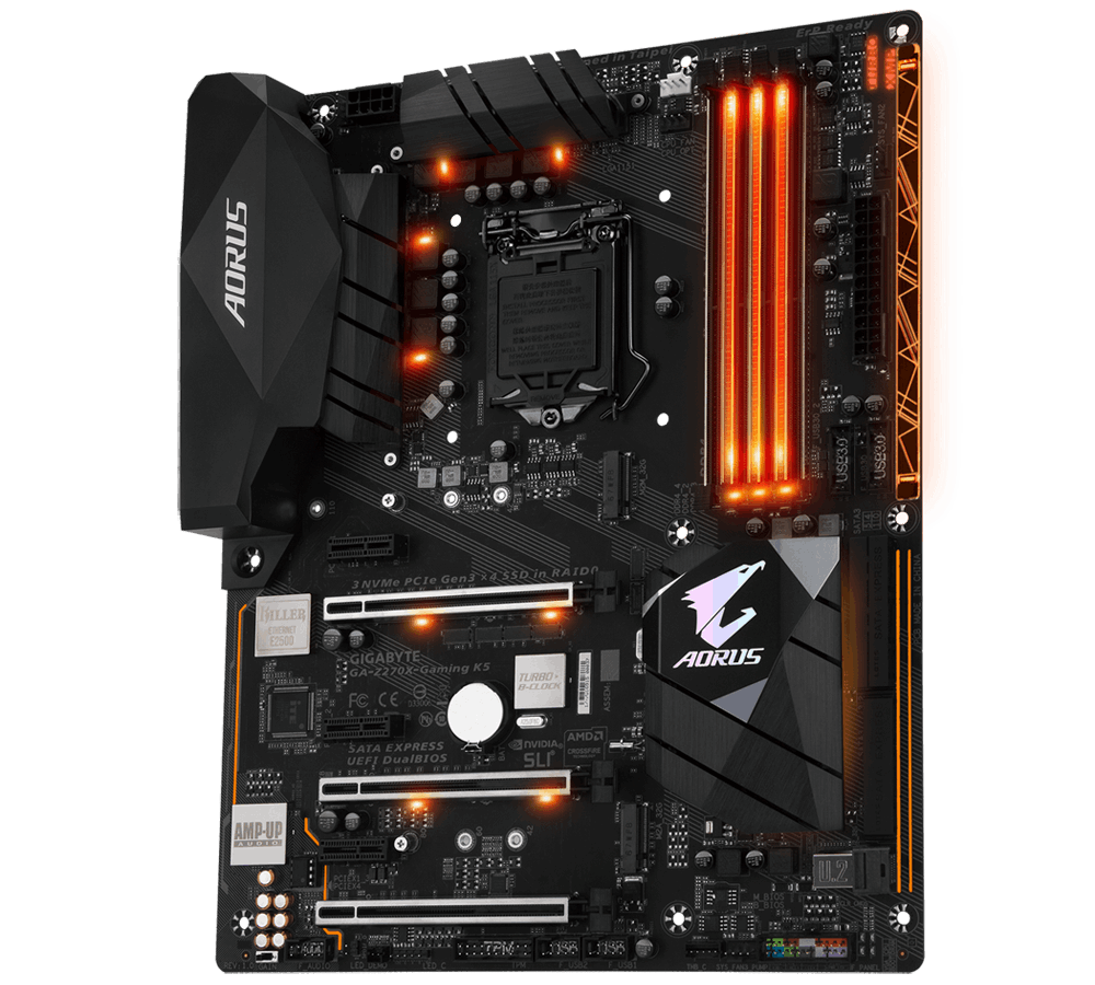 Gigabyte GA-Z270X-Gaming K5 - Motherboard Specifications On